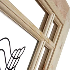 2 Panel Glazed Internal Door, (H)1981mm (W)686mm (T)35mm -WoodDepot Shop 2 panel glazed internal door h 1981mm w 686mm t 35mm3663602691419 37c bq