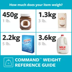 3M Command Modern Nickel Effect Large Single Bath Hook (Holds)2.2kg -WoodDepot Shop 3m command modern nickel effect large single bath hook holds 2 2kg0051131995970 04i