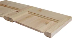 4 Panel 2 Lite Frosted Glazed Knotty Pine Internal Bi-fold Door Set, (H)2005mm (W)815mm -WoodDepot Shop 4 panel 2 lite frosted glazed knotty pine internal bi fold door set h 2005mm w 815mm3663602691617 05c bq