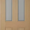 4 Panel Frosted Glazed White Oak Veneer External Front Door, (H)1981mm (W)838mm -WoodDepot Shop 4 panel frosted glazed white oak veneer external front door h 1981mm w 838mm5397007194753 01bq