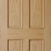 4 Panel Fully Finished Unglazed Veneered Oak Veneer Internal Door, (H)1981mm (W)762mm (T)35mm -WoodDepot Shop 4 panel fully finished unglazed veneered oak veneer internal door h 1981mm w 762mm t 35mm5059340236094 03c bq