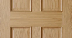 4 Panel Fully Finished Unglazed Veneered Oak Veneer Internal Door, (H)1981mm (W)762mm (T)35mm -WoodDepot Shop 4 panel fully finished unglazed veneered oak veneer internal door h 1981mm w 762mm t 35mm5059340236094 07c bq