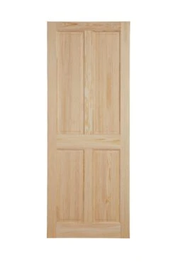 4 Panel Internal Door, (H)1981mm (W)686mm (T)35mm