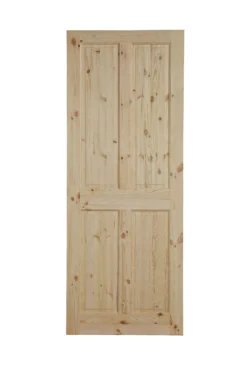 4 Panel Internal Door, (H)1981mm (W)838mm (T)35mm