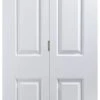 4 Panel Primed White Internal Bi-fold Door Set, (H)1950mm (W)750mm