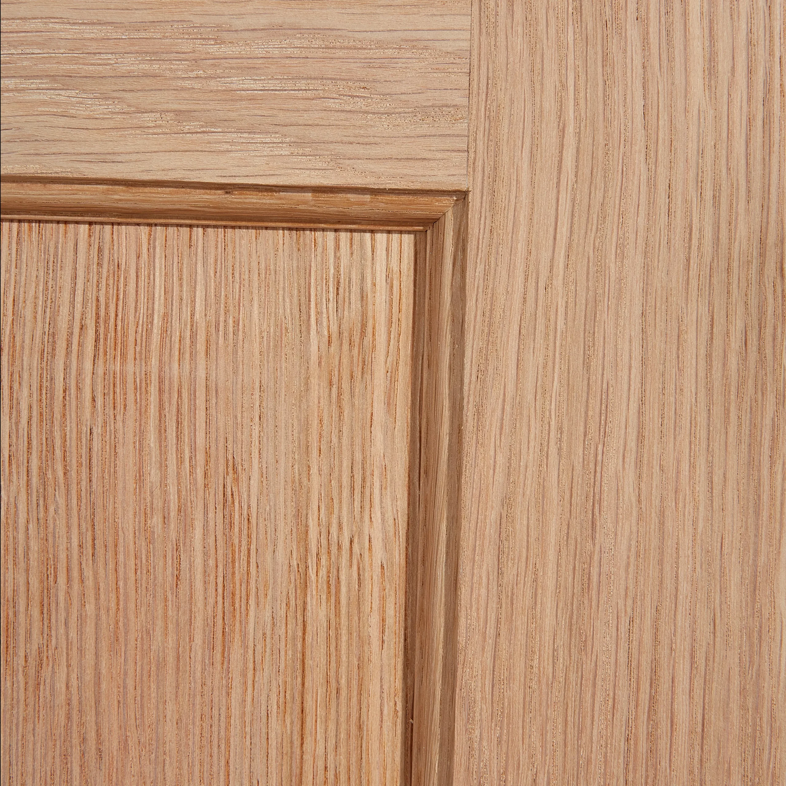 4 Panel Unglazed Oak Veneer Internal Fire Door, (H)1981mm (W)762mm (T)35mm 4 4 Panel Unglazed Oak Veneer Internal Fire Door, (H)1981mm (W)762mm (T)35mm - Image 2