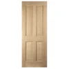 4 Panel Unglazed Oak Veneer Internal Fire Door, (H)1981mm (W)762mm (T)35mm -WoodDepot Shop 4 panel unglazed oak veneer internal fire door h 1981mm w 762mm t 35mm5397007095449 02c bq