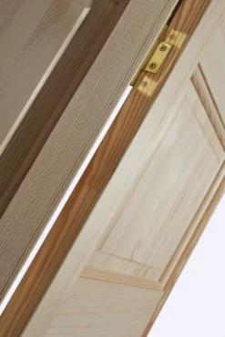 6 Panel Clear Pine Internal Bi-fold Door Set, (H)1946mm (W)675mm -WoodDepot Shop 6 panel clear pine internal bi fold door set h 1946mm w 675mm5397007100624 05bq