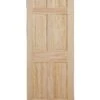 6 Panel Internal Door, (H)1981mm (W)838mm (T)35mm -WoodDepot Shop 6 panel internal door h 1981mm w 838mm t 35mm03164655 01bq