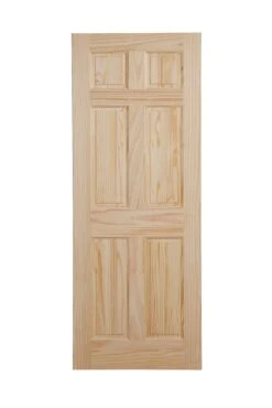 6 Panel Internal Door, (H)1981mm (W)838mm (T)35mm
