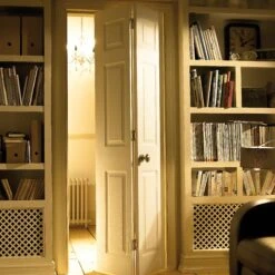 6 Panel Primed White Woodgrain Effect Internal Bi-fold Door Set, (H)1950mm (W)750mm 9 6 Panel Primed White Woodgrain Effect Internal Bi-fold Door Set, (H)1950mm (W)750mm -WoodDepot Shop 6 panel primed white woodgrain effect internal bi fold door set h 1950mm w 750mm03163955 04bq