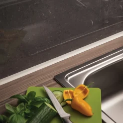 Aluminium Alloy Angled Edge Moulding (L)2.4m (W)18mm (T)18mm -WoodDepot Shop aluminium alloy angled edge moulding l 2 4m w 18mm t 18mm3663602430001 04bq