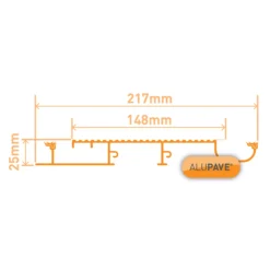 Alupave Mill Flat Roof & Decking Board (L)3m (W)220mm (T)25mm -WoodDepot Shop alupave mill flat roof decking board l 3m w 220mm t 25mm5060521034866 01t bq
