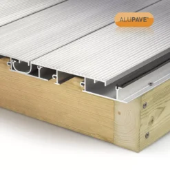 Alupave Mill Flat Roof & Decking Board (L)6m (W)220mm (T)25mm -WoodDepot Shop alupave mill flat roof decking board l 6m w 220mm t 25mm5060521034897 01i bq