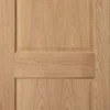 Arched 2 Panel Unglazed Oak Veneer Internal Door, (H)1981mm (W)610mm (T)35mm