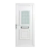 Ashgrove 2 Panel Diamond Bevel Frosted Glazed White Right-hand External Front Door Set, (H)2055mm (W)920mm 1 Ashgrove 2 Panel Diamond Bevel Frosted Glazed White Right-hand External Front Door Set, (H)2055mm (W)920mm -WoodDepot Shop ashgrove 2 panel diamond bevel frosted glazed white right hand external front door set h 2055mm w 920mm3663602791423 01bq