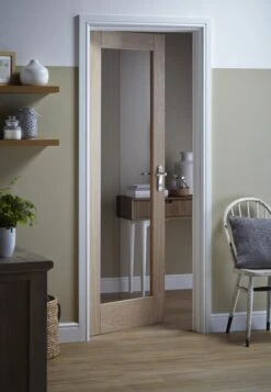 B&Q 1 Panel Glazed Shaker Oak Veneer Internal Door, (H)1981mm (W)762mm (T)35mm 11 B&Q 1 Panel Glazed Shaker Oak Veneer Internal Door, (H)1981mm (W)762mm (T)35mm -WoodDepot Shop b q 1 panel glazed shaker oak veneer internal door h 1981mm w 762mm t 35mm5397007095784 05bq