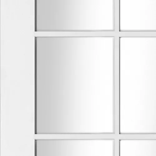 B&Q 10 Lite Glazed White Internal Door, (H)1981mm (W)610mm (T)35mm 4 B&Q 10 Lite Glazed White Internal Door, (H)1981mm (W)610mm (T)35mm - Image 2