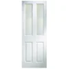 B&Q 4 Panel Frosted Glazed White Woodgrain Effect Internal Door, (H)1981mm (W)838mm (T)35mm -WoodDepot Shop b q 4 panel frosted glazed white woodgrain effect internal door h 1981mm w 838mm t 35mm5397007097528 02c bq
