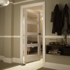 B&Q 4 Panel Glazed Shaker White Internal Door, (H)1981mm (W)686mm (T)35mm 9 B&Q 4 Panel Glazed Shaker White Internal Door, (H)1981mm (W)686mm (T)35mm -WoodDepot Shop b q 4 panel glazed shaker white internal door h 1981mm w 686mm t 35mm5397007098129 04bq