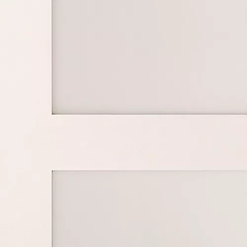 B&Q 4 Panel Glazed Shaker White Internal Door, (H)1981mm (W)838mm (T)35mm 4 B&Q 4 Panel Glazed Shaker White Internal Door, (H)1981mm (W)838mm (T)35mm - Image 2