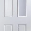 B&Q 4 Panel Glazed White Internal Door, (H)1981mm (W)762mm (T)35mm -WoodDepot Shop b q 4 panel glazed white internal door h 1981mm w 762mm t 35mm03847534 01bq