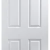 B&Q 4 Panel White Internal Door, (H)1981mm (W)838mm (T)35mm -WoodDepot Shop b q 4 panel white internal door h 1981mm w 838mm t 35mm03847510 01bq