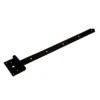 Blooma Heavy Duty Black Steel Tee Hinge (L)500mm