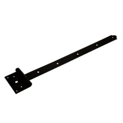 Blooma Heavy Duty Black Steel Tee Hinge (L)500mm