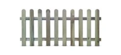 Blooma Liao Wooden Autoclave Picket Fence (W)1.8m (H)0.8m