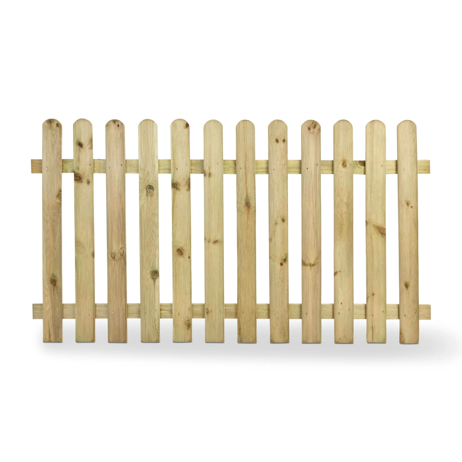 Blooma Mekong Pressure Treated Picket Fence (W)1.8m (H)1m 3 Blooma Mekong Pressure Treated Picket Fence (W)1.8m (H)1m