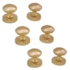 Brass Effect Zamac Round Internal Door Knob (Dia)54mm, Pack Of 3 -WoodDepot Shop brass effect zamac round internal door knob dia 54mm pack of 303415542 07c