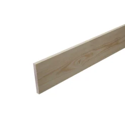 Cheshire Mouldings Smooth Planed Square Edge Pine Stripwood (L)2.4m (W)92mm (T)10.5mm STPN15