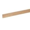 Cheshire Mouldings Smooth Square Edge Oak Stripwood (L)0.9m (W)36mm (T)15mm