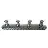 Chrome Effect 4 Hook Rail, (L)201mm (H)40mm