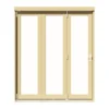 Clear Fully Glazed Softwood Clear Pine Veneer External 3 Sliding Bi-fold Patio Door, (H)2090mm (W)1790mm 2 Clear Fully Glazed Softwood Clear Pine Veneer External 3 Sliding Bi-fold Patio Door, (H)2090mm (W)1790mm -WoodDepot Shop clear fully glazed softwood clear pine veneer external 3 sliding bi fold patio door h 2090mm w 1790mm5056118700368 01c