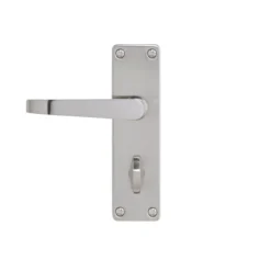 Colours Arsk Satin Nickel Effect Steel Straight Bathroom Door Handle (L)101mm -WoodDepot Shop colours arsk satin nickel effect steel straight bathroom door handle l 101mm3663602830764 03bq