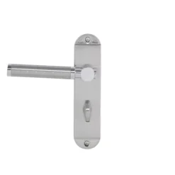 Colours Brigg Satin Nickel Effect Aluminium & Steel Straight Bathroom Door Handle (L)132.8mm 7 Colours Brigg Satin Nickel Effect Aluminium & Steel Straight Bathroom Door Handle (L)132.8mm -WoodDepot Shop colours brigg satin nickel effect aluminium steel straight bathroom door handle l 132 8mm3663602828808 03bq