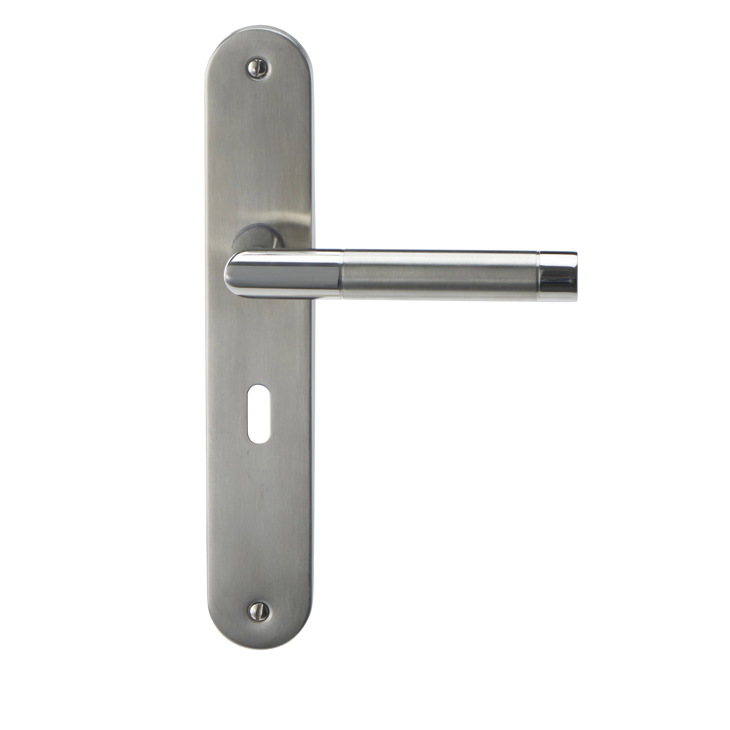Colours Callac Stainless Steel Straight Lock Door Handle (L)130mm 4 Colours Callac Stainless Steel Straight Lock Door Handle (L)130mm - Image 2