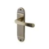Colours Caspe Antique Brass Effect Steel Straight Latch Door Handle (L)112mm, Pair -WoodDepot Shop colours caspe antique brass effect steel straight latch door handle l 112mm pair3663602828396 01bq