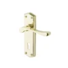 Colours Sheya Polished Brass Effect Aluminium Scroll Lock Door Handle (L)111mm, Pair -WoodDepot Shop colours sheya polished brass effect aluminium scroll lock door handle l 111mm pair3663602830870 01bq