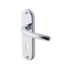 Colours Soure Polished Chrome Effect Aluminium Straight Lock Door Handle (L)125mm -WoodDepot Shop colours soure polished chrome effect aluminium straight lock door handle l 125mm3663602830832 01bq