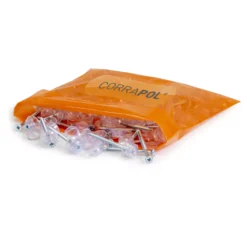 Corrapol PZ Clear Polycarbonate (PC) & Steel Roofing Screw (Dia)60mm (L)60mm, Pack Of 50
