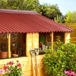 Corrubit Steel Red Roofing Nail & Cover Cap, (L)8cm Pack Of 100 -WoodDepot Shop corrubit steel red roofing nail cover cap l 8cm pack of 1008691756841010 03i bq