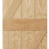 Cottage Oak Veneer External Front Door, (H)1981mm (W)838mm 2 Cottage Oak Veneer External Front Door, (H)1981mm (W)838mm -WoodDepot Shop cottage oak veneer external front door h 1981mm w 838mm03848685 01bq