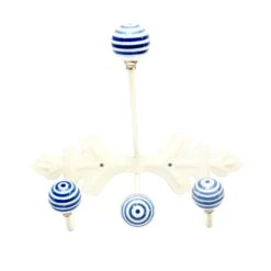 Cream ABS Plastic 250mm Hook (Holds)12kg