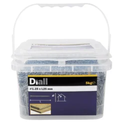 Diall Lost Head Nail (L)25mm (Dia)1.25mm, Pack