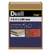 Diall Masonry Nail (L)80mm (Dia)3.4mm, Pack