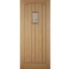 Diamond Bevel Glazed Cottage White Oak Veneer External Front Door, (H)2032mm (W)813mm -WoodDepot Shop diamond bevel glazed cottage white oak veneer external front door h 2032mm w 813mm5397007194821 01bq
