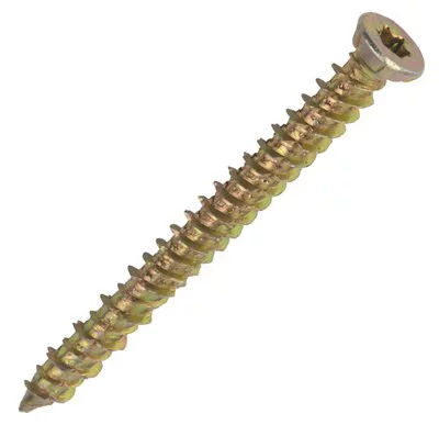 Easydrive TX Countersunk Zinc-plated Steel Screw (Dia)7.5mm (L)150mm, Pack Of 100 3 Easydrive TX Countersunk Zinc-plated Steel Screw (Dia)7.5mm (L)150mm, Pack Of 100